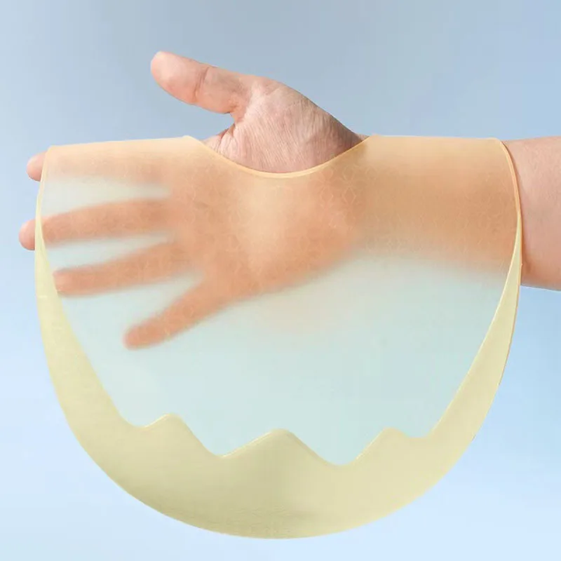 

Silicone Bib Waterproof Saliva Baby Bibs For Baby Baby Accessories Feeding Soft Aprons Baby Adjustable Burp Scarf