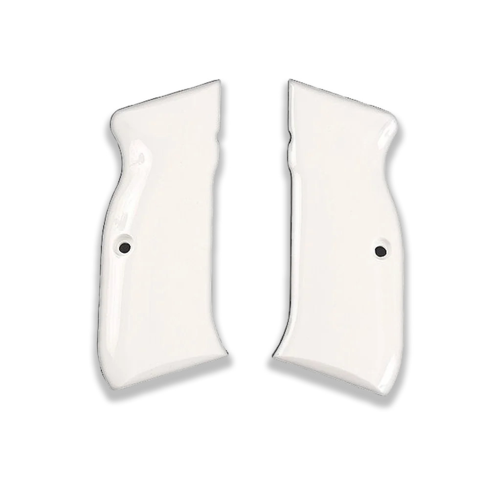 KSD Brand SAR (Unwavering) P8L (Kılınç 2000 Light) Compatible White Acrylic Grips