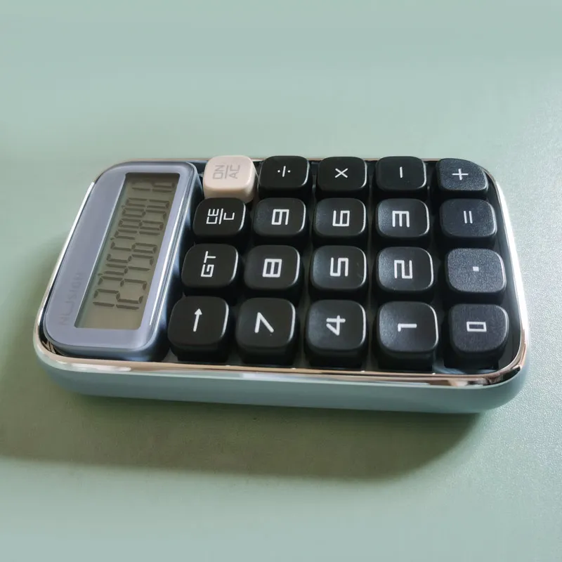 Механический калькулятор ключей Luxmoc высококачественный 12-битный студенческий