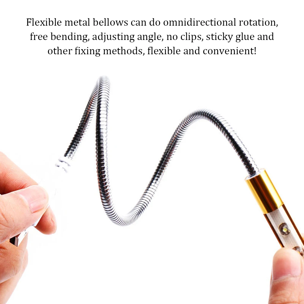 

Book Light Portable Colorful LED Flexible Adjustable Laptop Keyboard Lamp