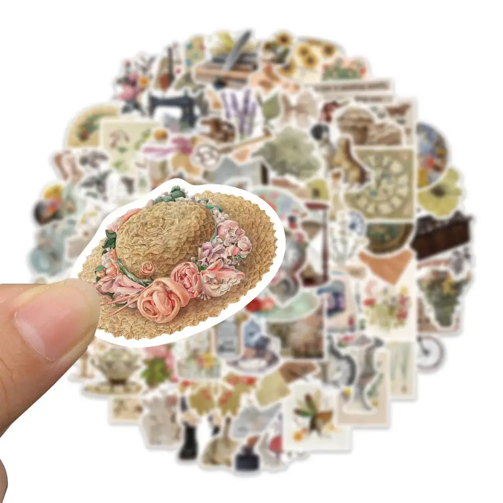 

100 шт., водонепроницаемые наклейки из ПВХ