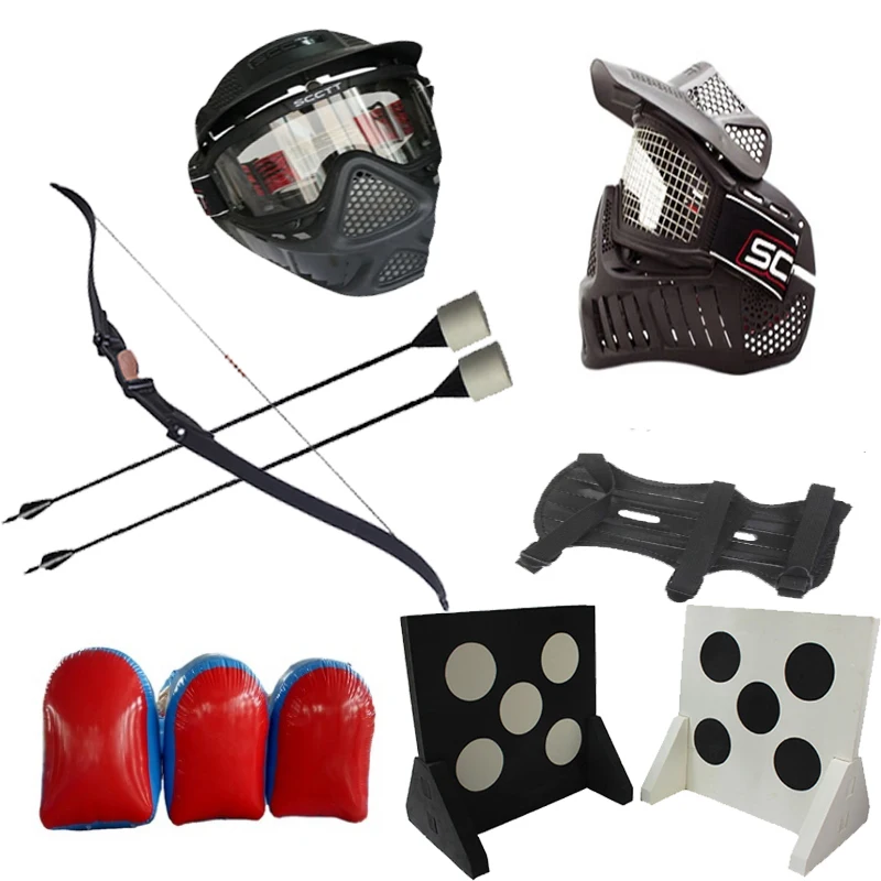 

Archery game tag equipment bow and foam tip arrow sets