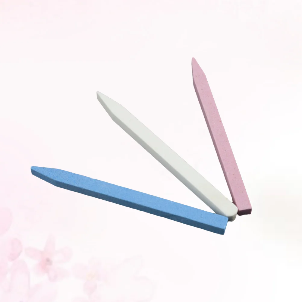 

Пилочки для ногтей 5 шт., пемза, полировочные инструменты для маникюра для домашнего салона (случайный цвет)