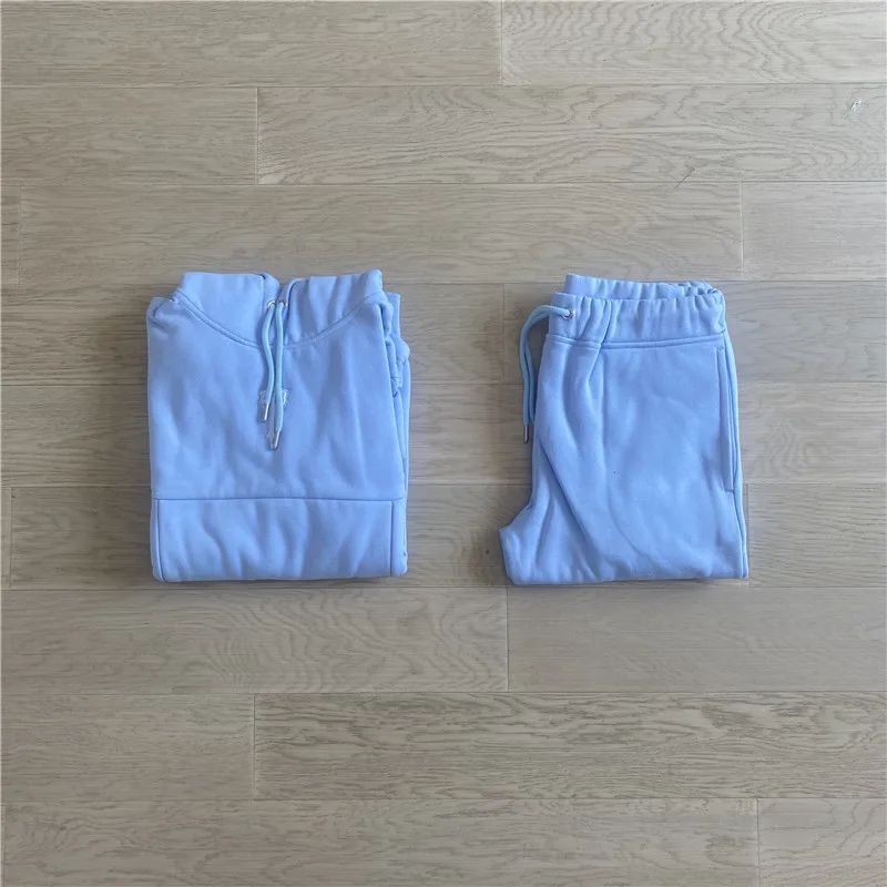 

Autumn Winter Embroidery 2 Piece Sportswear Hoodie + Pants Men's Sports Trapstar Hoodie Sportswear Men's Suit