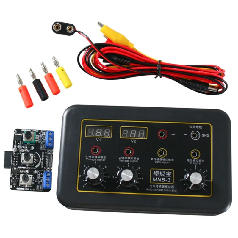 

Vehicle Automobile Signal Generator Voltmeter MNB-3 Auto Sensor Simulator Car Oxygen Oil Pressure Sensor Repair Tool