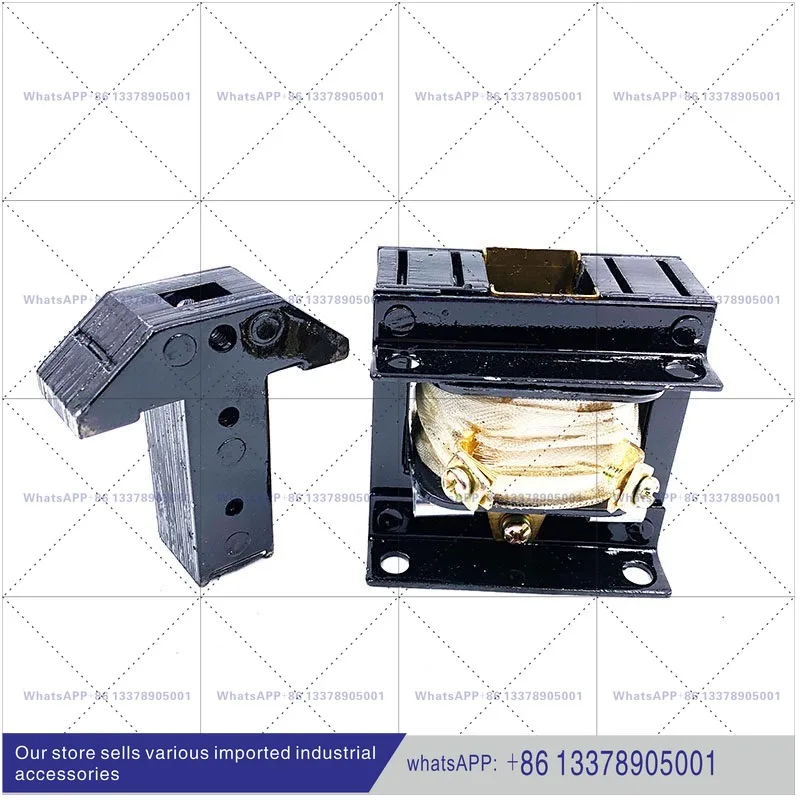 Фото Электромагнит тяговый Yuefeng MQ1-1.5N MQ1-5101 15N, 380В/220В, 1.5КГ, полностью медный №4