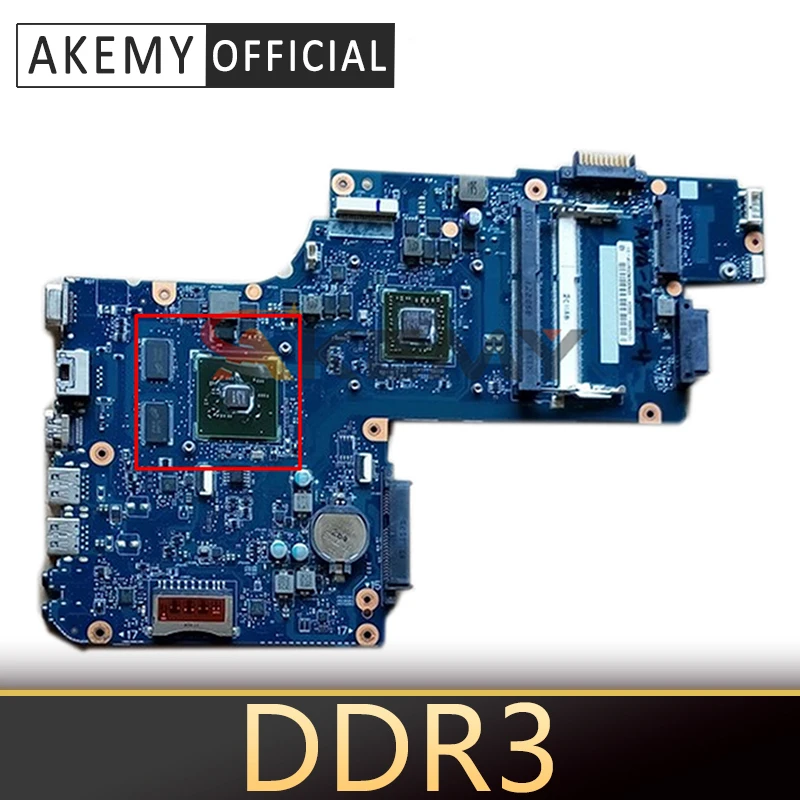 

Материнская плата AKEMY H000062100 для ноутбука toshiba satellite C50 C50D, ЦП 216-0841000 PT10AN DSC REV 2,1, материнская плата для ноутбука DDR3
