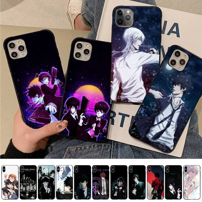 

MaiYaCa PSYCHO-PASS Phone Case for iPhone 11 12 13 mini pro XS MAX 8 7 6 6S Plus X 5S SE 2020 XR case