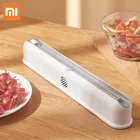 Новинка, домашняя коробка Xiaomi для резки пищевой пленки, кухонные гаджеты, диспенсер для упаковки, настенное устройство для резки пищевой пленки