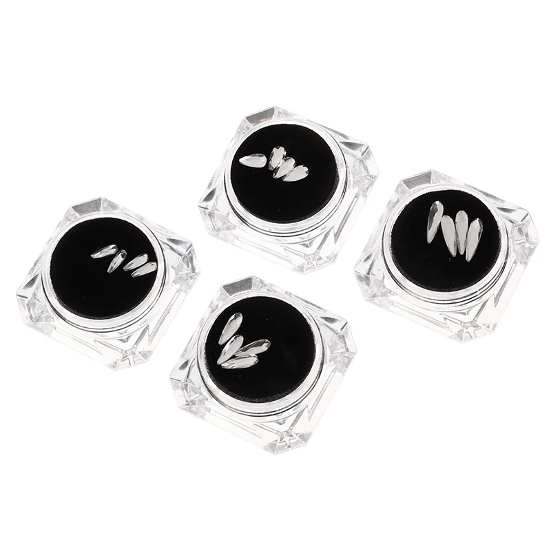 

4 шт./коробка, ювелирные украшения для зубов