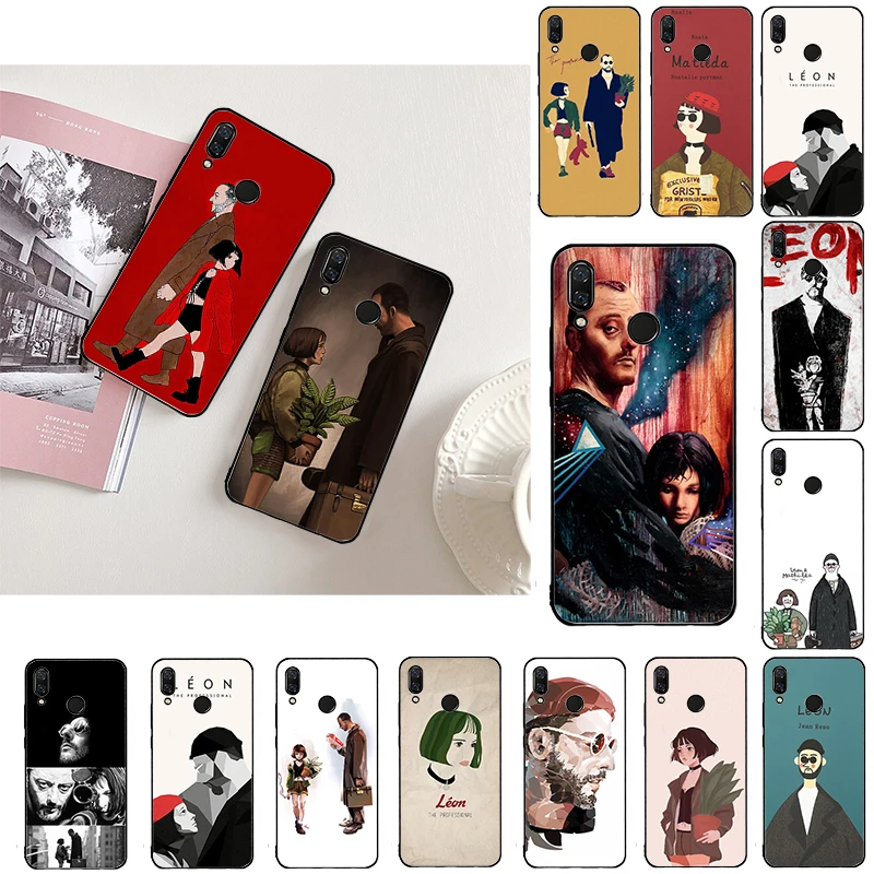 

Leon Matilda Natalie Portman Movie Phone Case for Xiaomi Redmi Note 11 10 Pro Note 8 Pro 9Pro Note9 9S 10S 9T Redmi 10 9C 9A