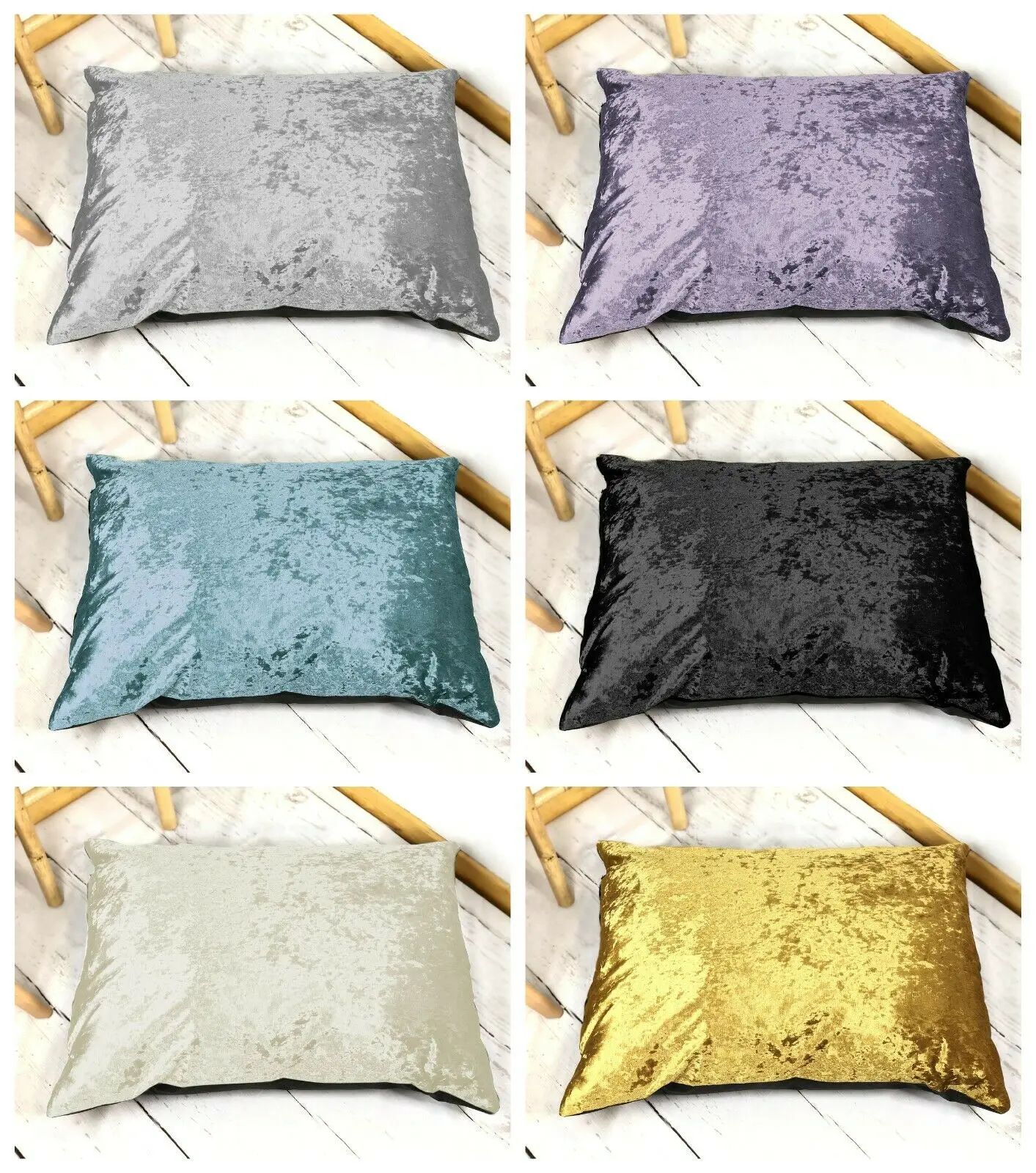 

Luxury Crushed Velvet Dog Bed Shimmer Glam Cushion Pet Puppy Duvet - All Sizes!