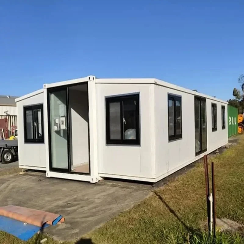 Сборный крошечный контейнер для дома 40x20 футов передвижной расширяемый