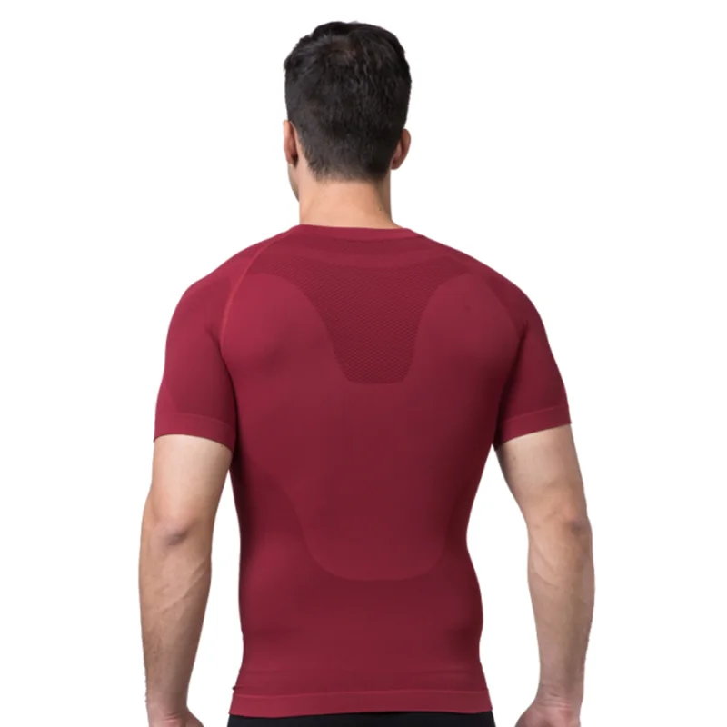 Men's Slimming Body Shapewear Corset Shirt Compression Abdomen Tummy Belly Control Slim Waist Cincher Underwear Sports