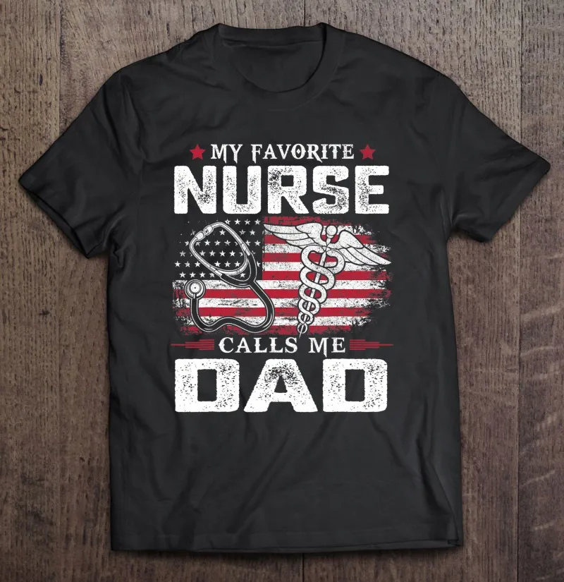

Моя любимая рубашка медсестра звонит мне папа мужская футболка на День отца пустая футболка графитовая Блузка мужская футболка Спортивная ...