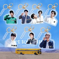 kpop bangtan boys new album proof acrylic exquisite doll model stand brand backpack decoration pendant jewelry gifts jin suga rm