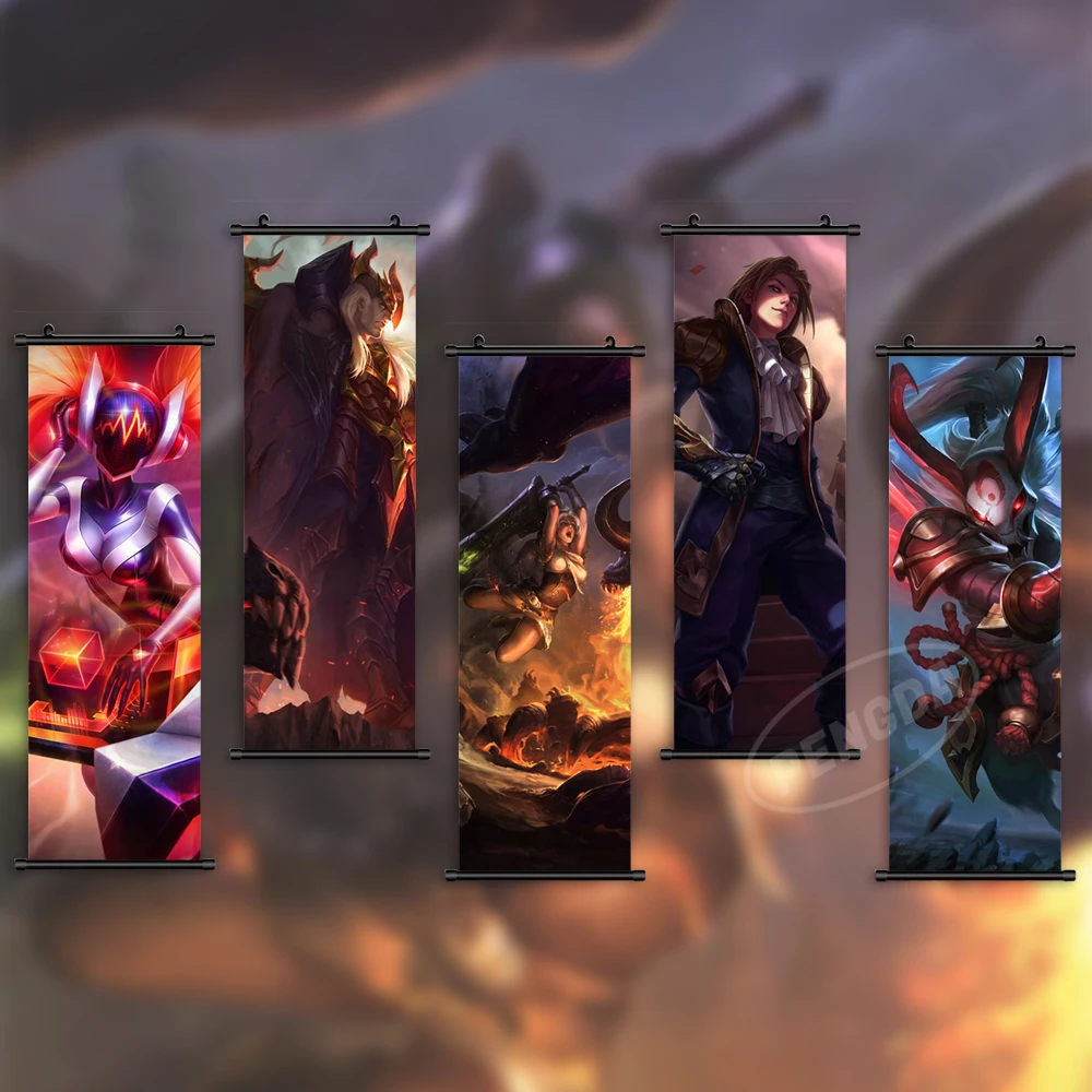 Настенная картина «Лига Легенд» для украшения дома