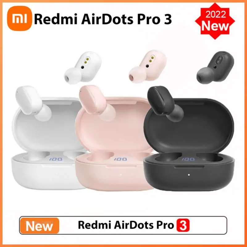 

Беспроводные наушники Xiaomi Redmi Airdots Pro 3, Bluetooth 5,0, TWS, 3 цвета