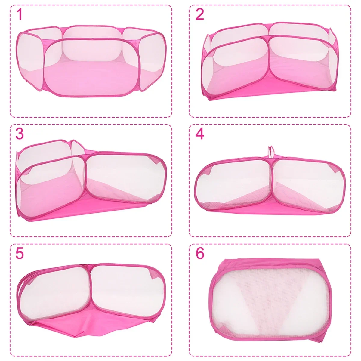 Портативная складная детская игрушка для океанского бассейна с красивым