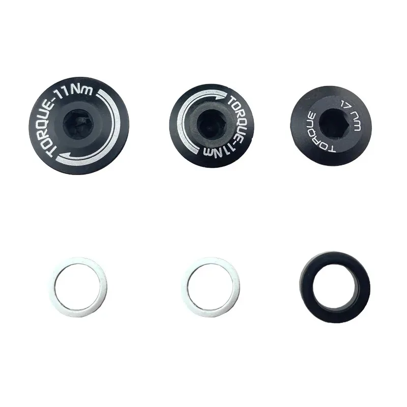 Комплект монтажных гаек заднего амортизатора Trek Giant 21 17 мм M1.0 Convert Fox Rockshox XF Manitou Стандартный велосипедный крутящий момент (art.: 3920d407fb4ff) - 3920d407fb4ff