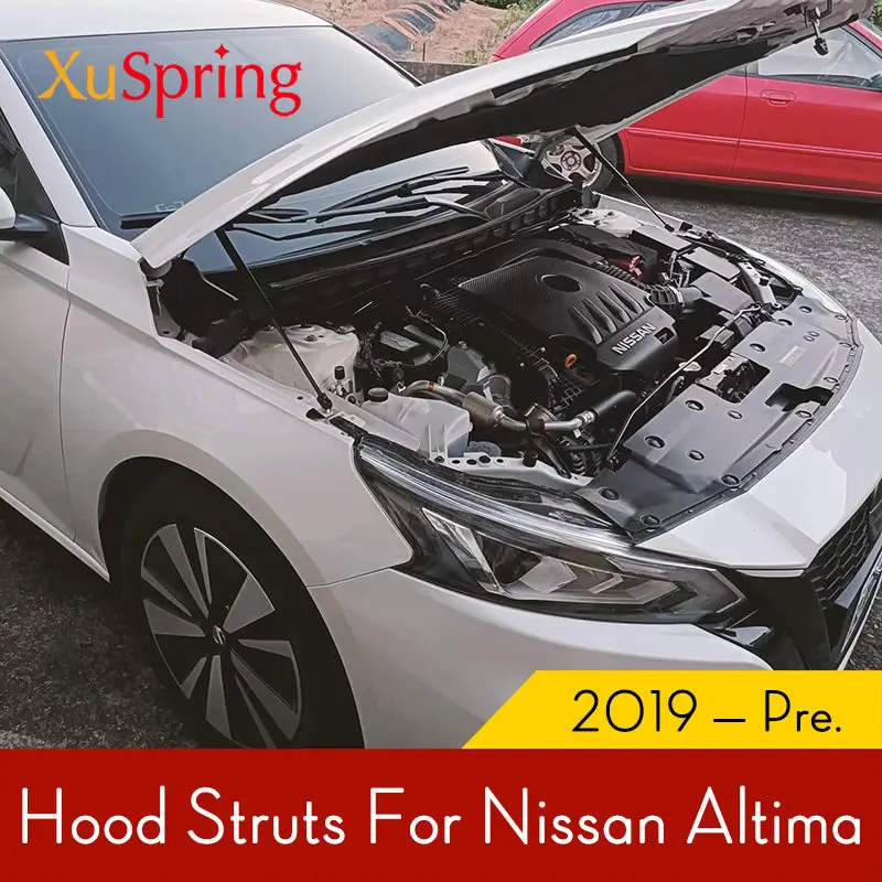 

Распорки для капота автомобиля, гидравлический стержень для Nissan Altima 2019, 2020, 2021, 2022, 2023, L34, аксессуары для ремонта, пружинный амортизатор