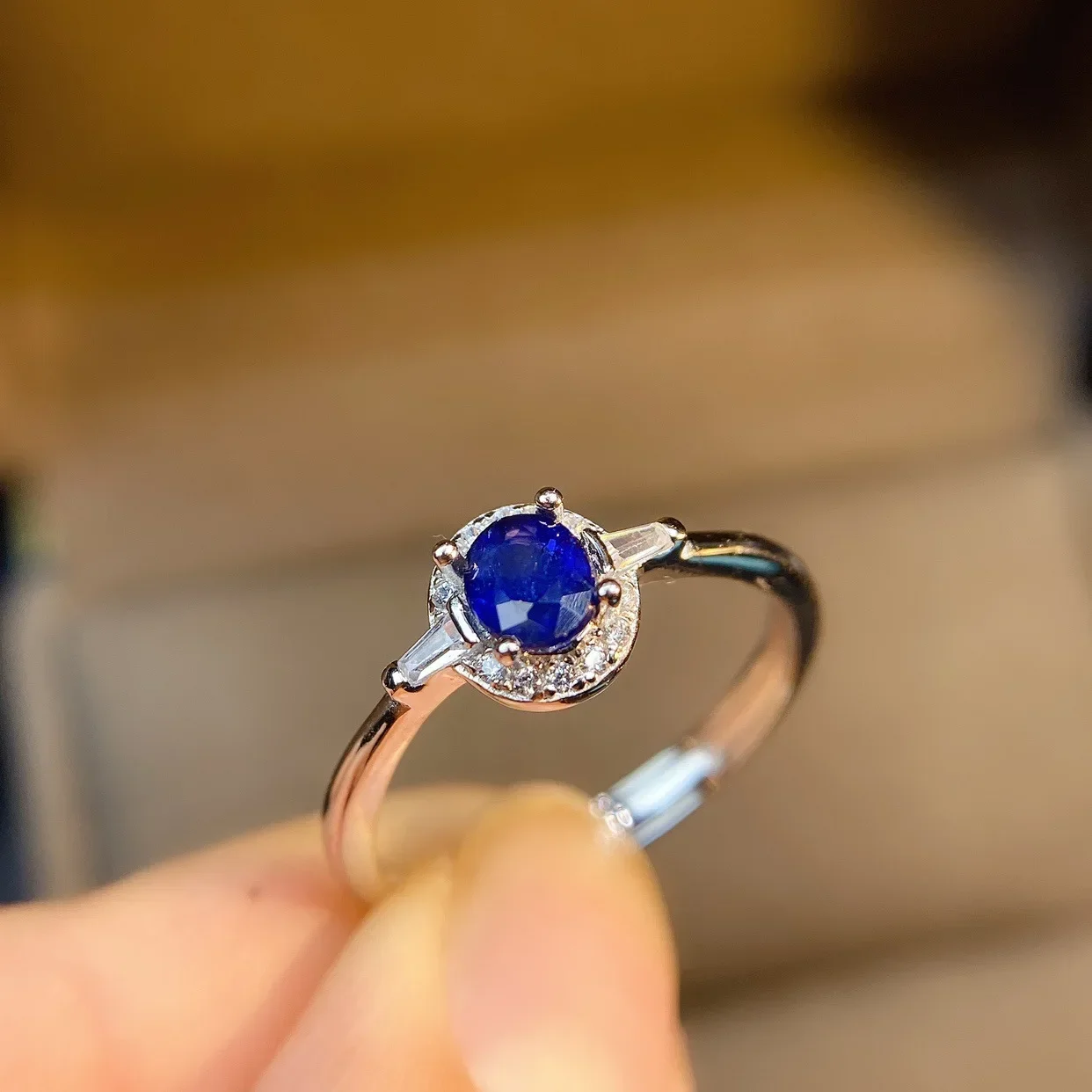 Кольца DIWENFU Anillos De с сапфиром, серебро S925, ювелирные изделия из стерлингового серебра, изысканные обручальные кольца Anillos Mujer, серебро 925, ювелирные изделия с сапфиром Anel (art.: 3920ccf791b8a) - 3920ccf791b8a