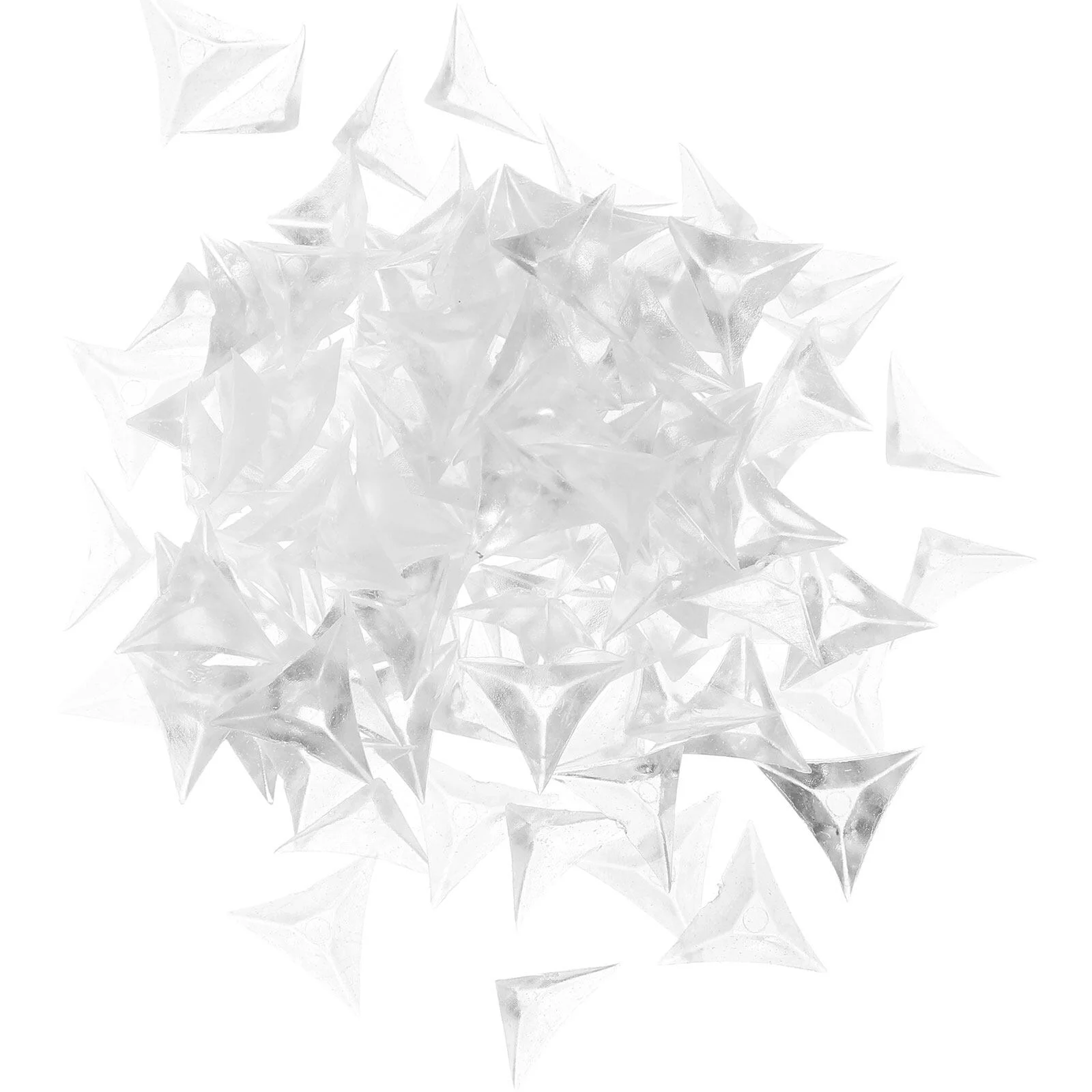 

300 Pcs Edge Triangle Dustproof Corner Drawer Vintage Home Decor Retro Decorate