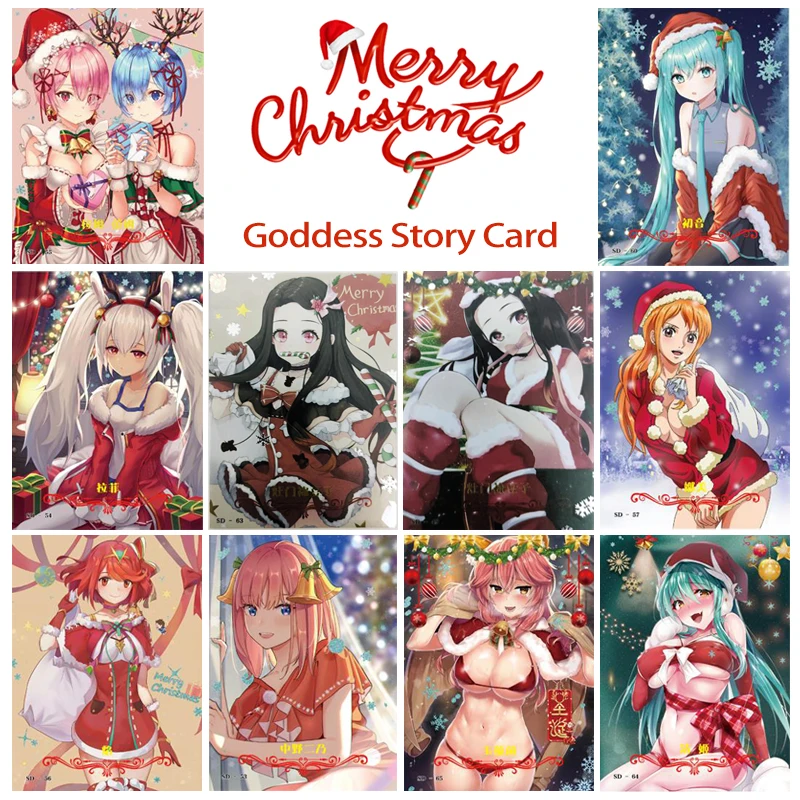

Goddess Story Anime Christmas SD card Nezuko Ram cartoon characters Bronzing collection Flash card Birthday gift Children's toys
