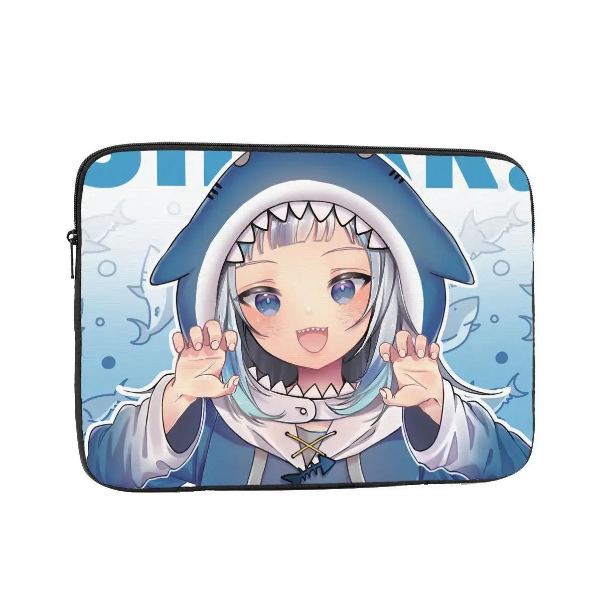 Сумка для ноутбука Gawr Gura 15 17 дюймов чехол Macbook Air Pro сумка кавайная Противоударная