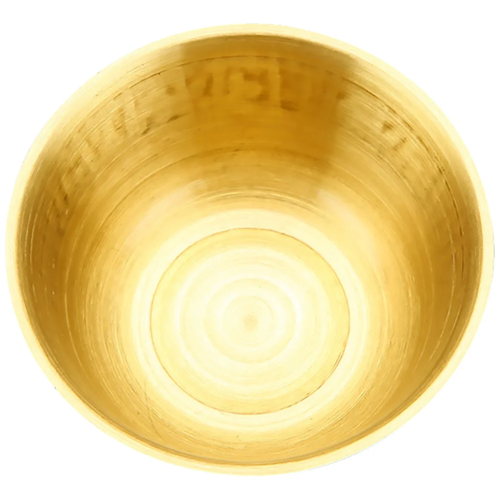 

Copper Bowl Ornament Worship God Sacrificial Rice Turkish Decor Creative Light House Decorations Home Smooth Temple