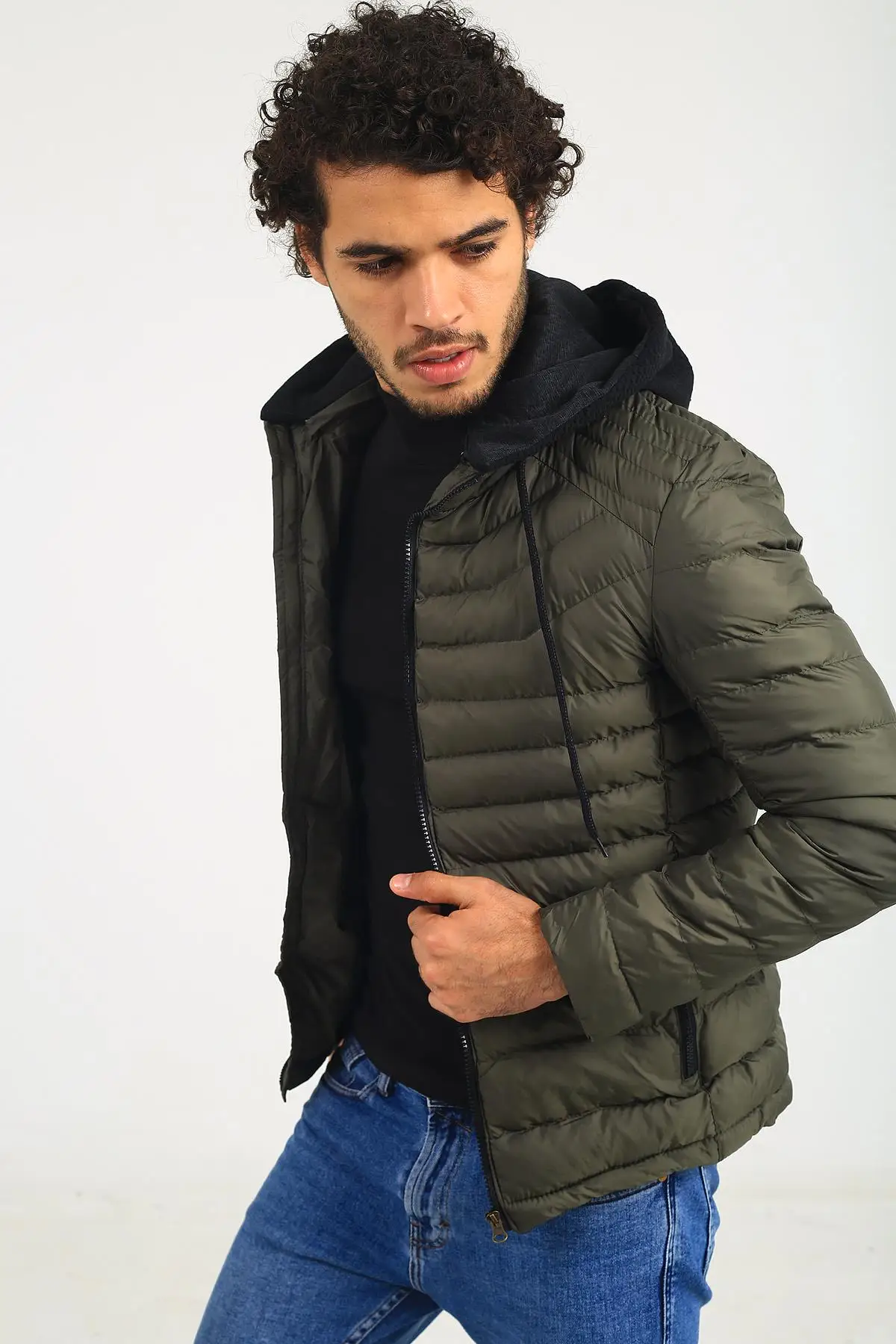 Приталенное Надувное пальто из оксида Lfn