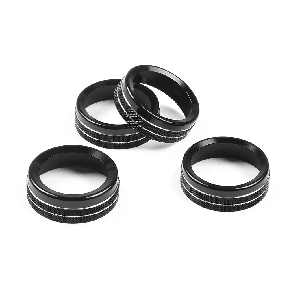 

For Toyota Tacoma 2016 - 2021 Aluminum Alloy Air Conditioner AC Switch Audio CD Button Knob Cover Trim Car Interior Accessories