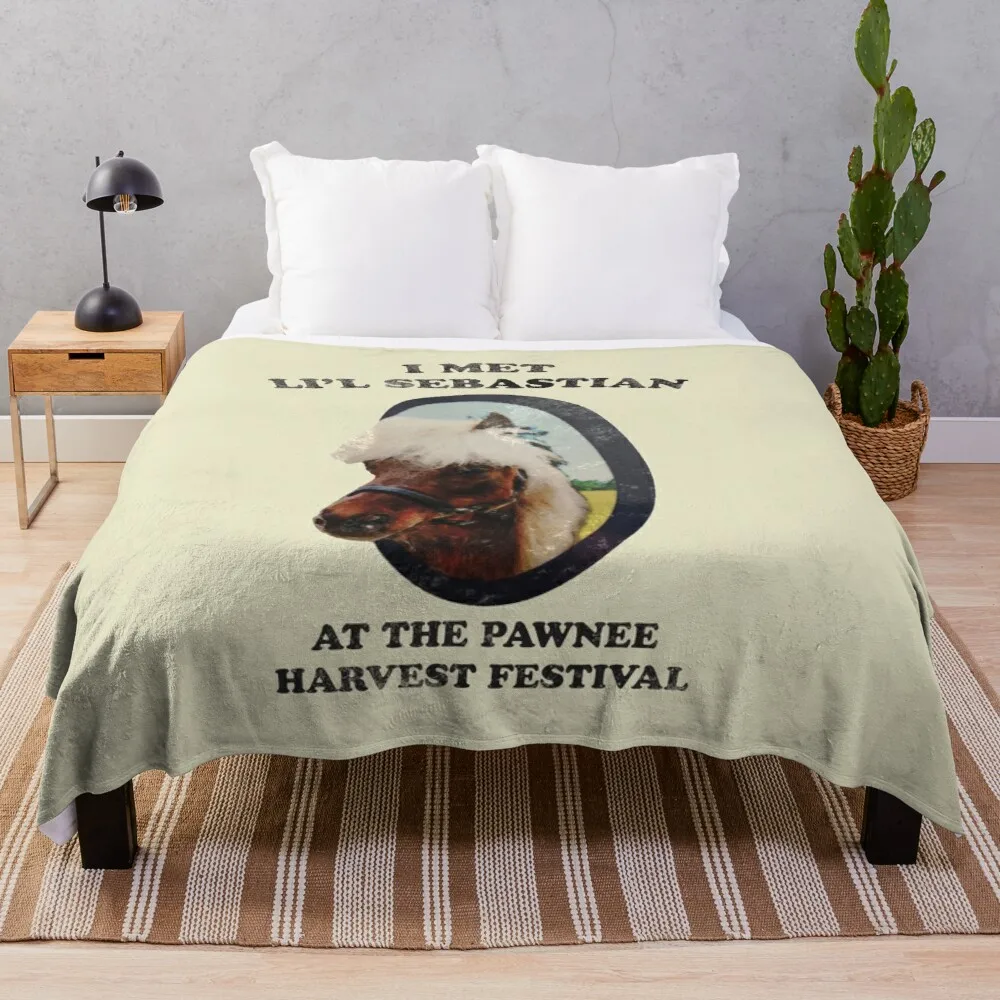 

Li'l Sebastian Throw Blanket Soft Blanket Fluffy Shaggy Warm Bed Fashionable Travel Blanket