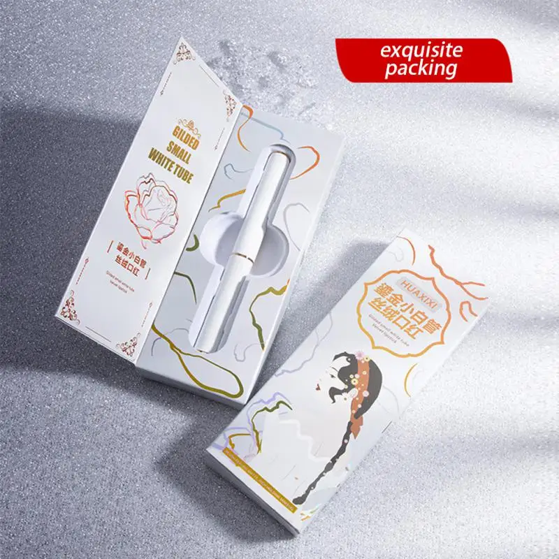 

New Huasisi Small Tube Lipstick Cigarette Tube Matte Velvet Tube Is Not Easy To Stick To The Cup Lip Gloss Makeup Cosmetics