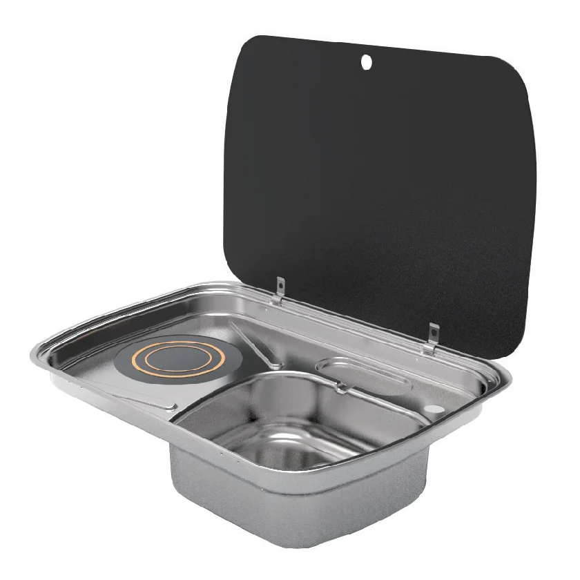 

Высококачественная индукционная плита RV 800 Вт с раковиной, газовая плита с крышкой 600*445*145 мм