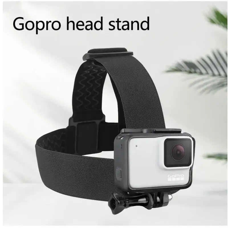 For Go Pro Mount Belt Adjustable Head Strap Band Session for Gopro Hero 7 8 9 Sports Action Video Camera Accessories for Gopro