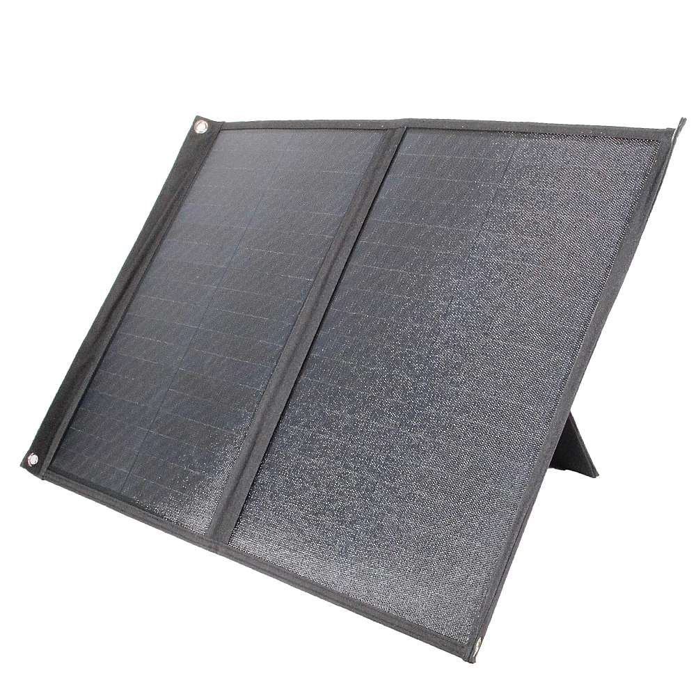 

100W outdoor use Water Resistant Sun Power Mono-Crystalline Foldable Solar Panels battery Charger solar panel charger