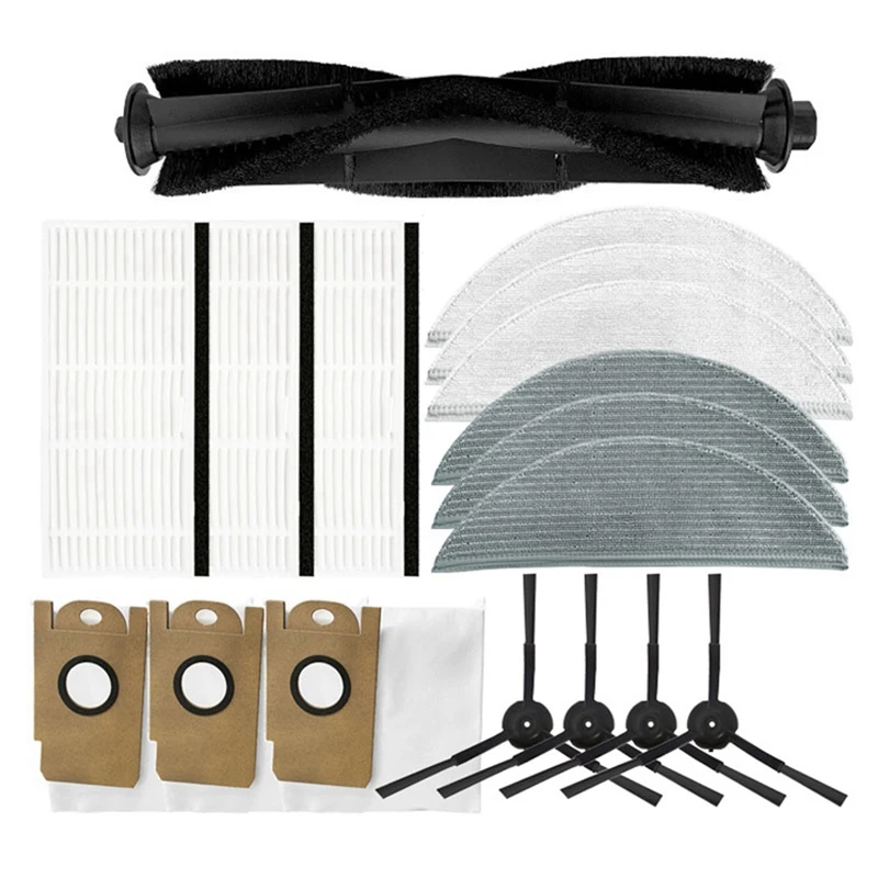 

Пылесборник для Lydsto R1 Запчасти для робота-пылесоса, салфетки для швабры, многоразовые салфетки, аксессуары, боковая щетка