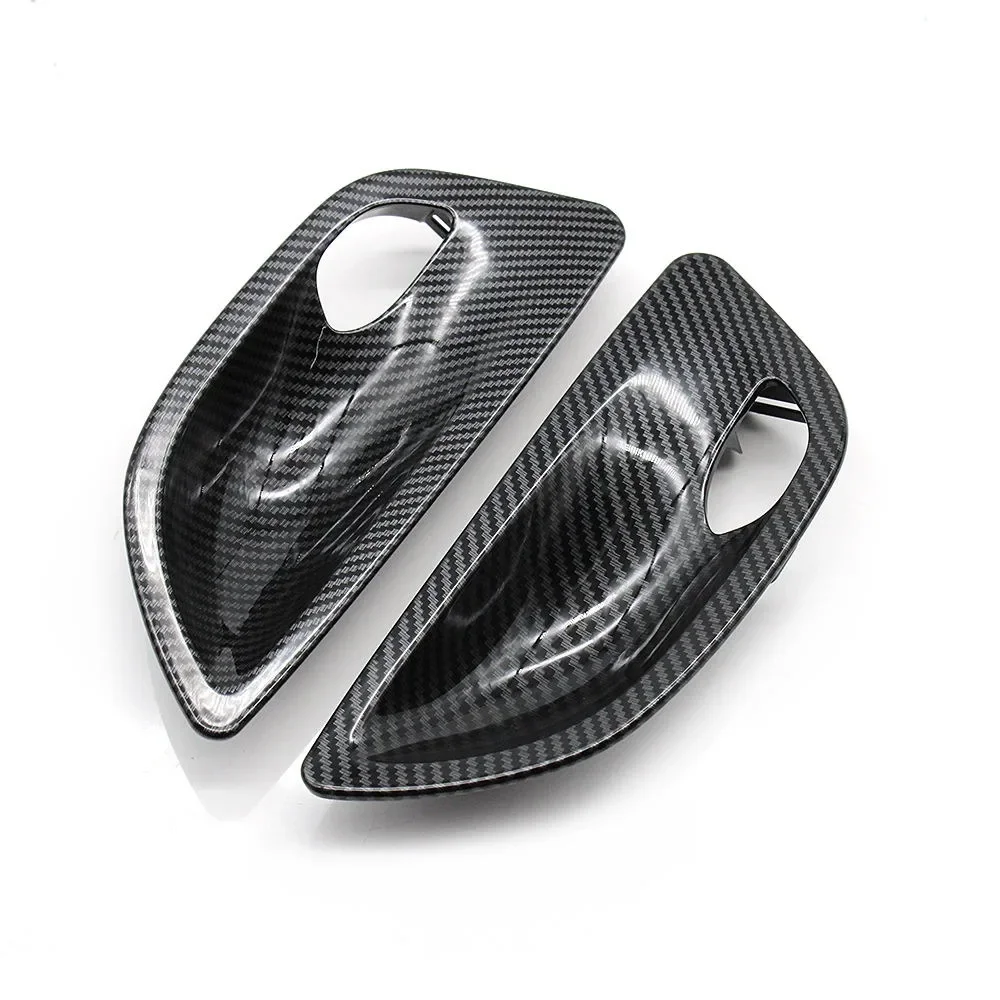 Панель внутренней двери из углеродного волокна открывающаяся ручка крышка чаши