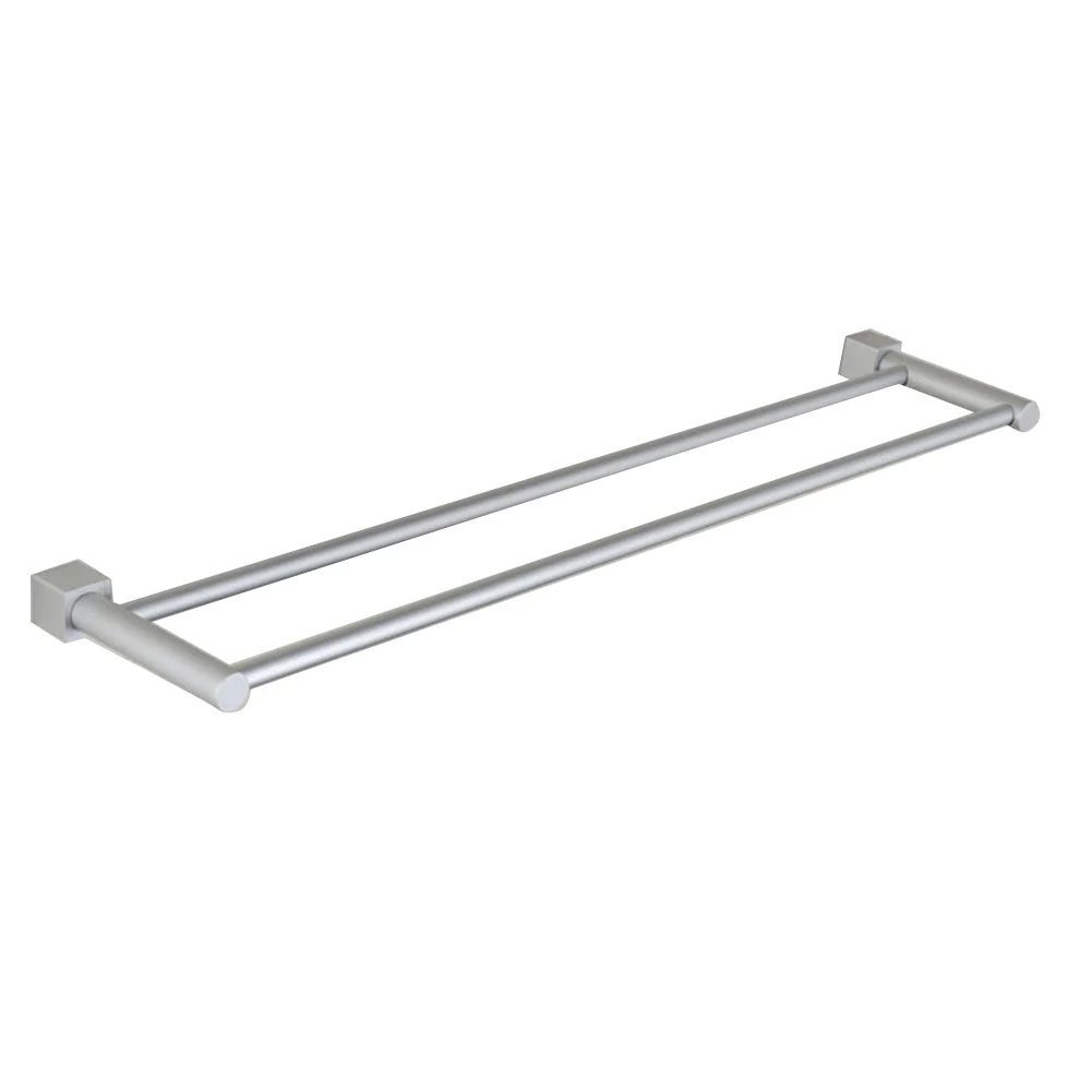 

Rack Towel Rail Holder Simple Style Towel Shelf Space Aluminum Wall Mounted