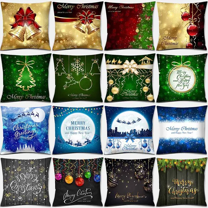 

Чехол с рисунком с надписью "Merry Christmas"