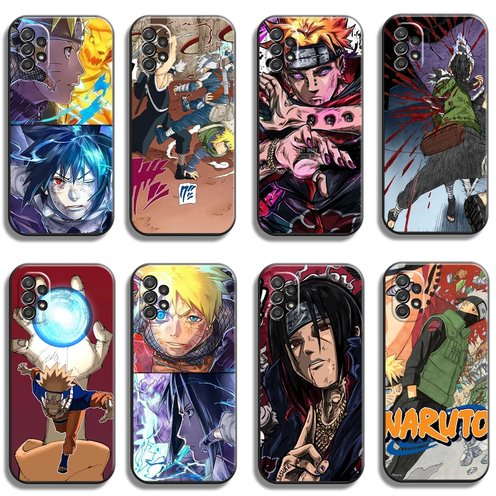 

Cartoon Naruto Anime Phone Cases For Samsung A51 4G A51 5G A71 4G A71 5G A52 4G A52 5G A72 4G A72 5G Carcasa Funda Back Cover