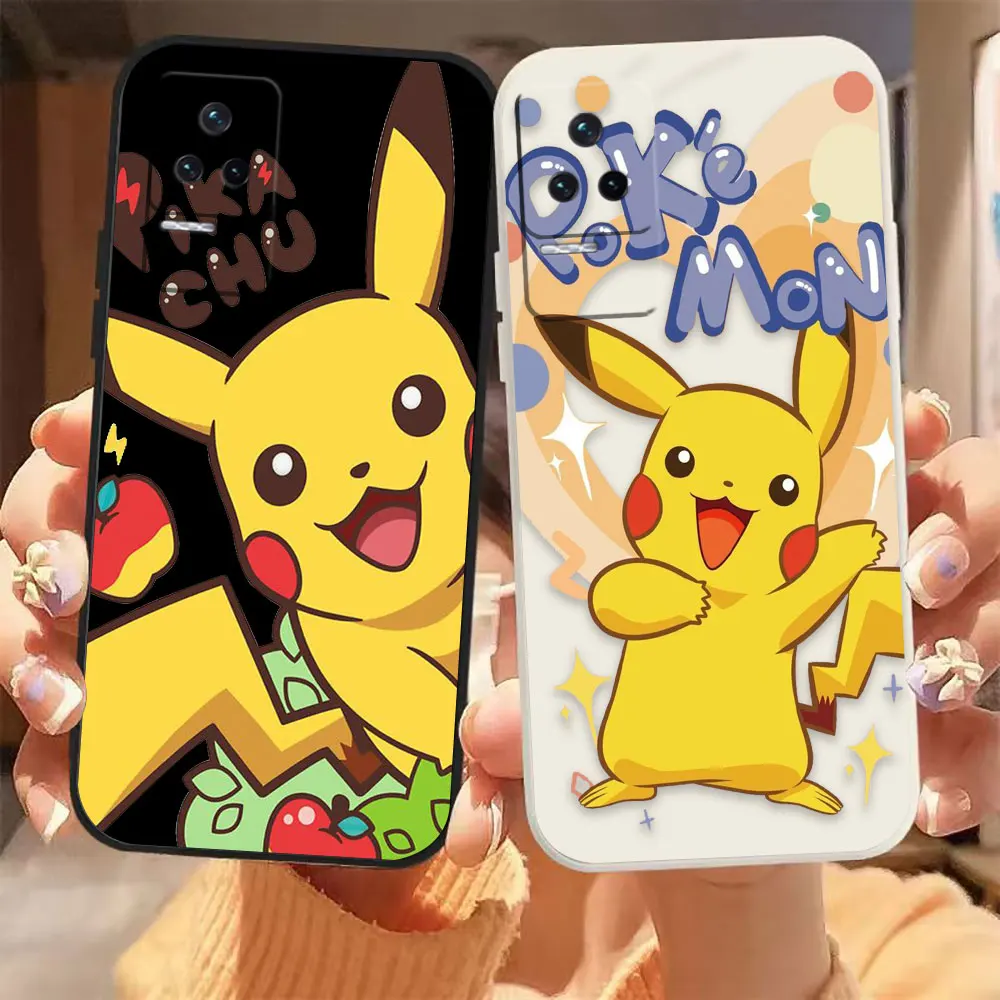 

Cute p-Pikachu p-Pokemon Phone Case For Redmi K60E K60 K50 K40S K40 K30 K20 12C 10C 9A 9 8A 8 10X 10A 10 Pro 4G 5G Gaming Case