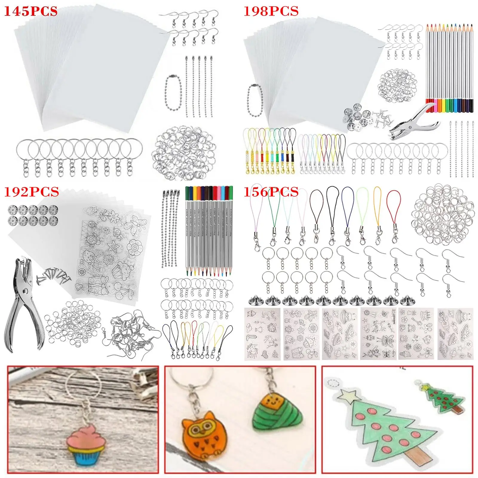 Набор термоусадочных пластиковых листов пленочная бумага термоусадочная пленка