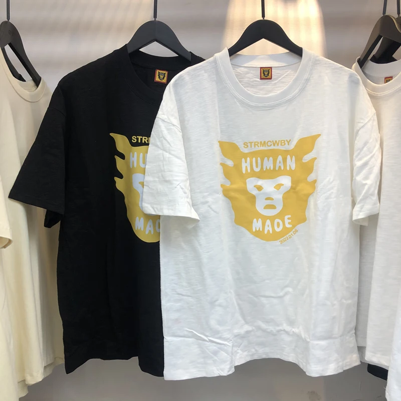 

Human Made Top Quality Bamboo Cotton Men Women T-shirt