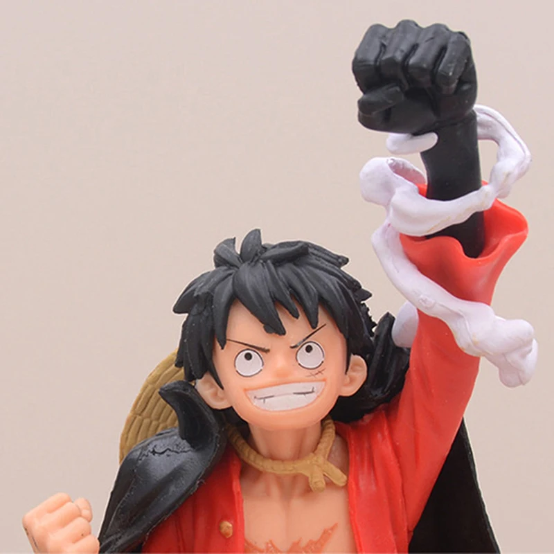 20CM Monkey D. Luffy Action Figures Anime One Piece Figure PVC Toys Straw Hat Boy Collectible Model Doll Kid Gift images - 6