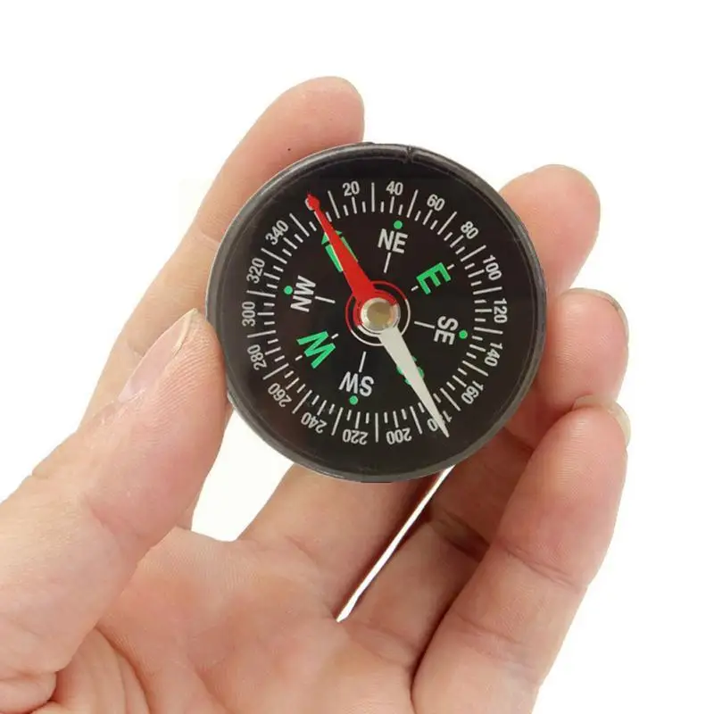 

Mini Compass Portable Button Survival Guide North Navigation Hiking 1pc Tools Design Handheld Equipment Camping Outdoor U0b6