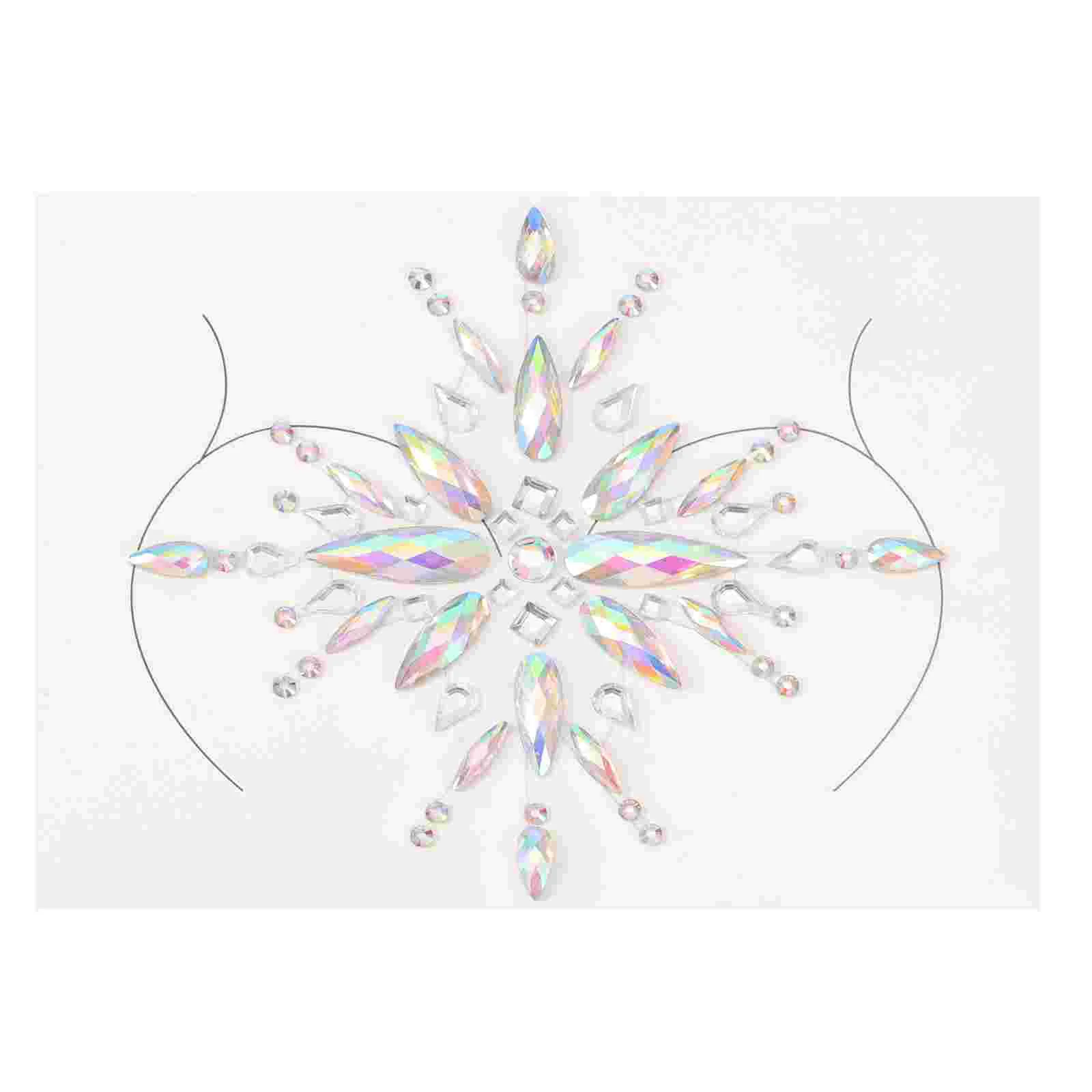 

Acrylic Stickers Rhinestone Diamonds Crystal Make-up Creative DIY Face Jewels