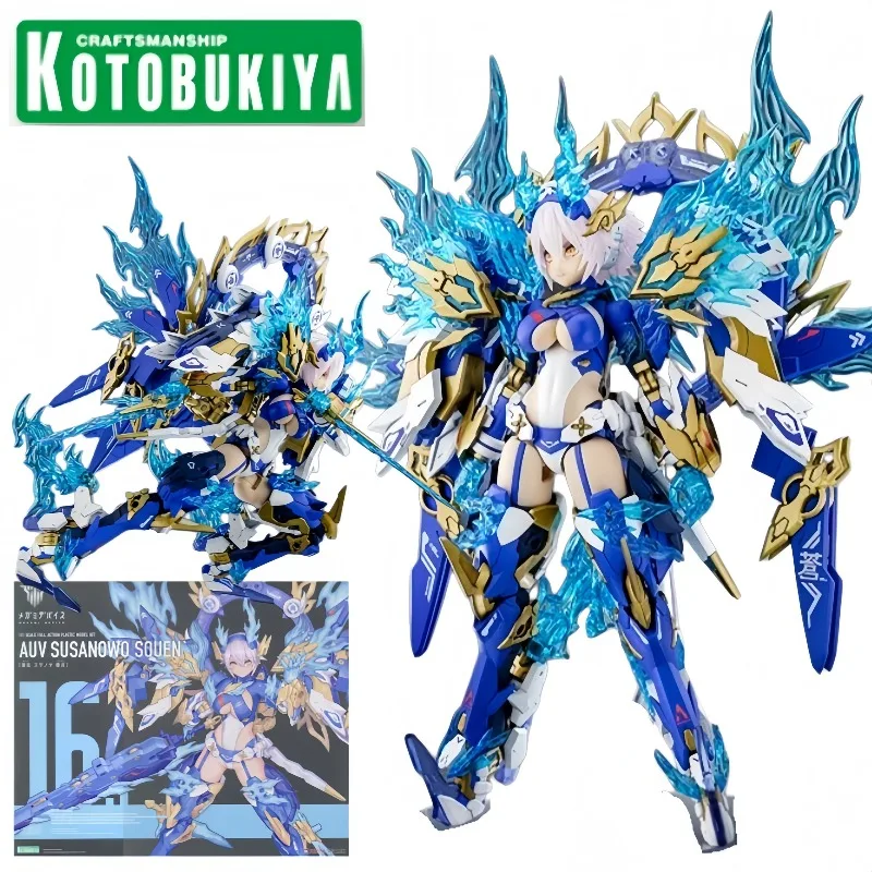 Фото Коллекционная фигурка Kotobukiya Megami Device AUV Susanowo Souen: Аниме-модель для сборки, подарок для фанатов Bishoujo Mecha №1