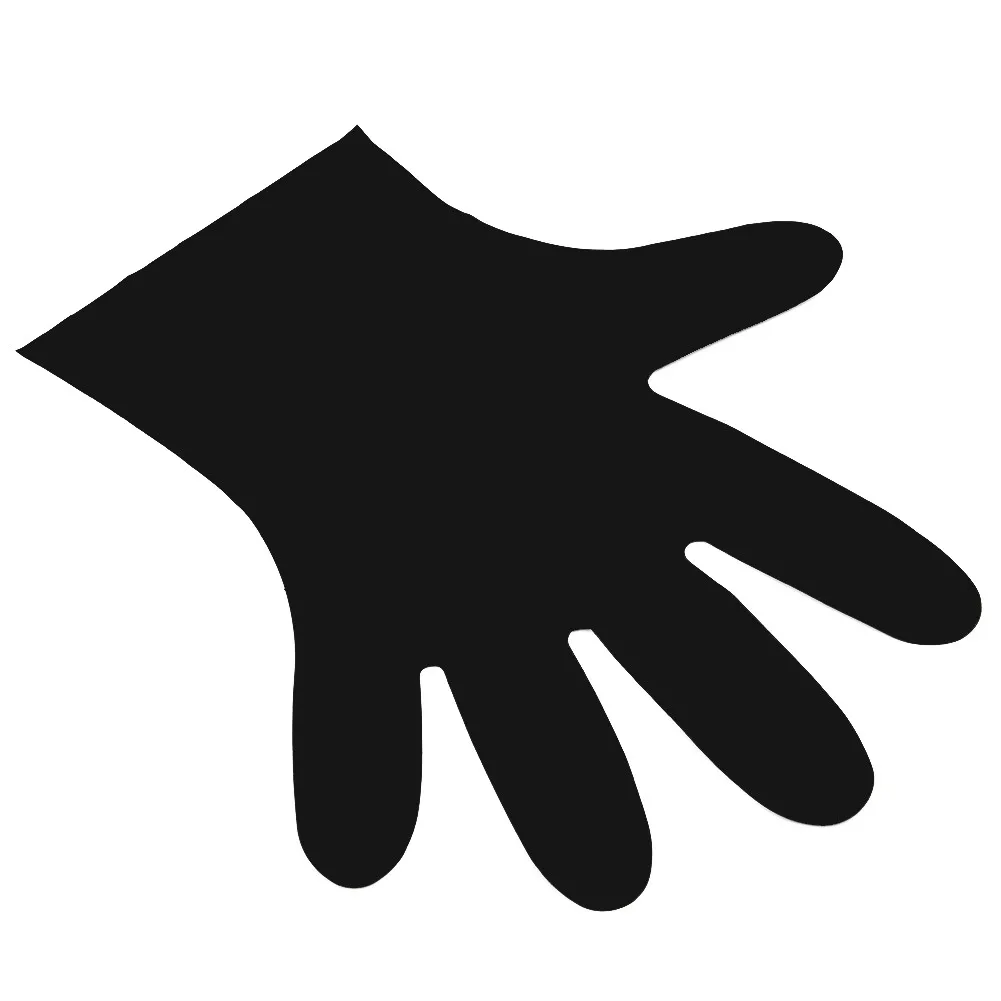 

100 Gloves Pieces Of Transparent Vinyl TPE Gloves Latex-free Gloves For Laboratory Work For Hairdressing Clean Work Gloves